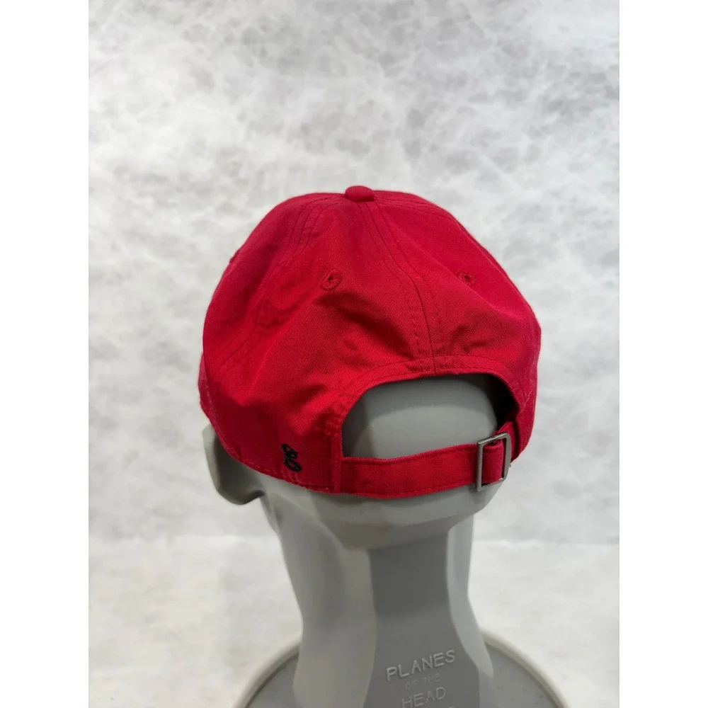 Gear For Sports Camelback Hat Red Embroidered Adjustable Dad Cap Cotton